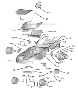 Part Location Diagram of 73610-2689 Power Wheels Bushing
